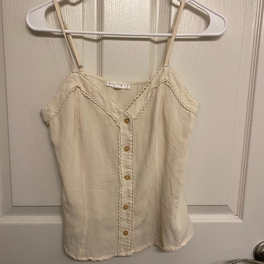 Cute cream colored tank